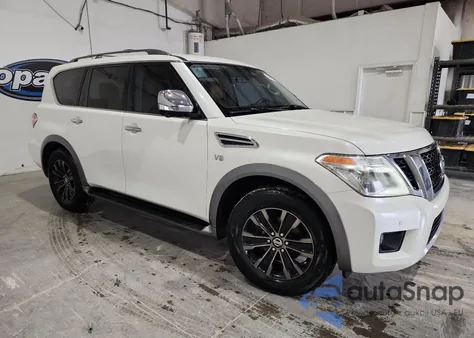 2018 Nissan Armada Sv from USA, damaged, VIN JN8AY2ND8J9050943